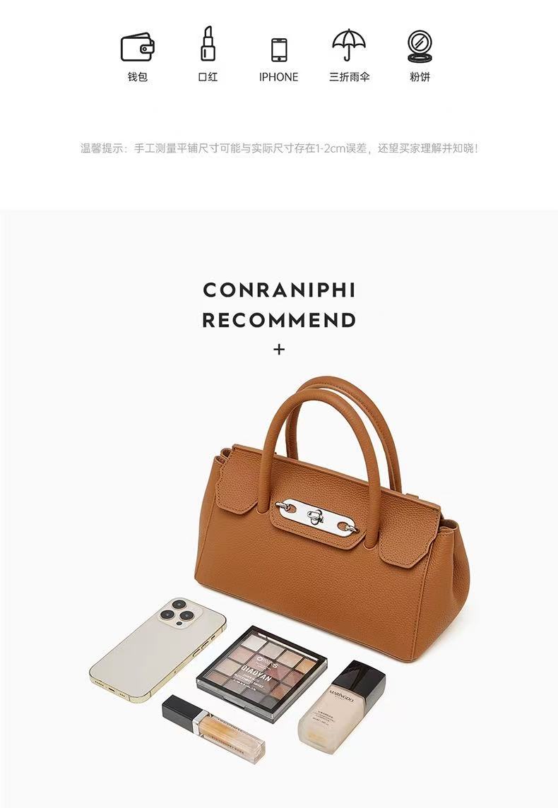 Soft Leather Convertible Tote