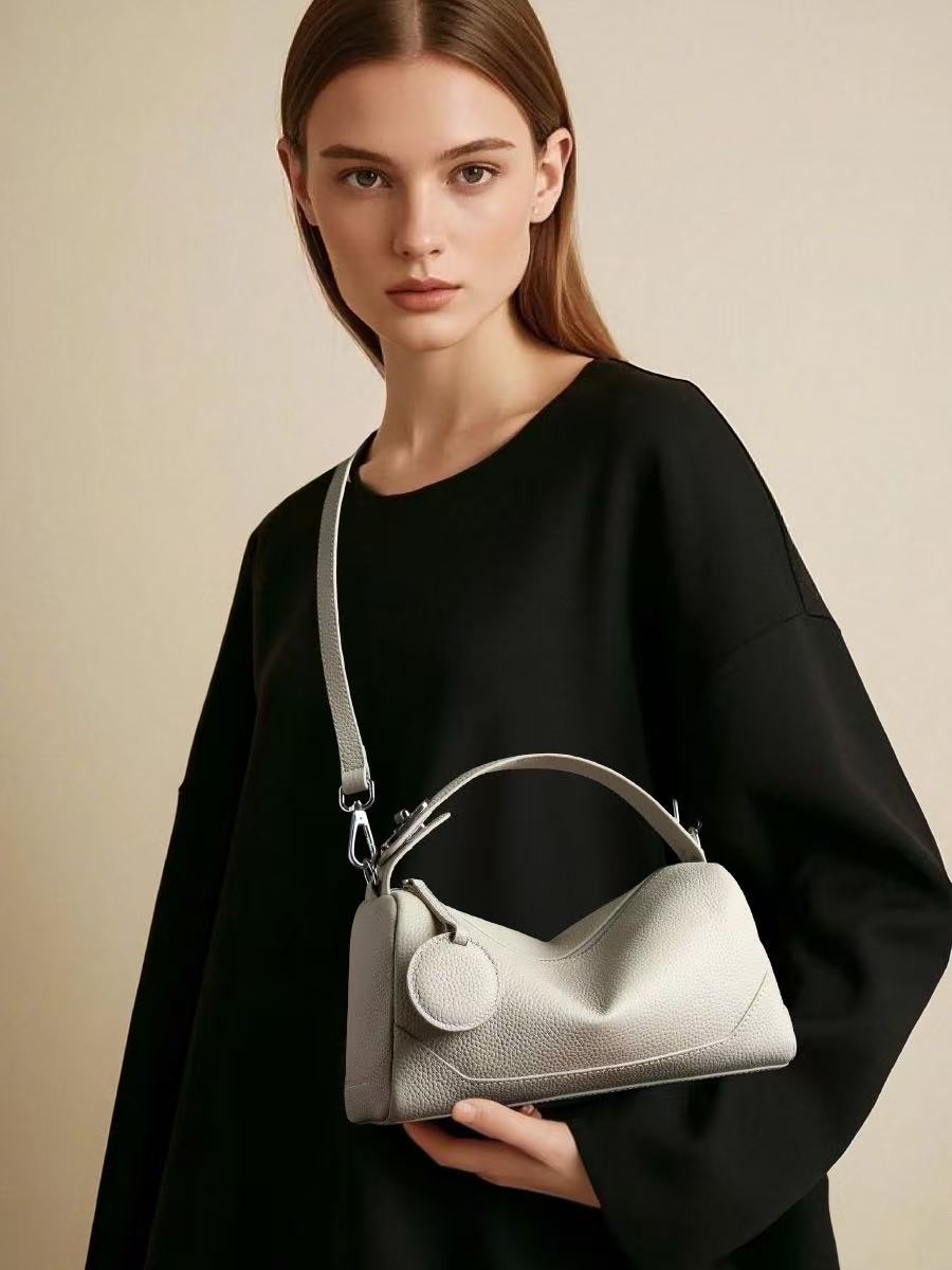 Leather Doctor Bag with Top Handle