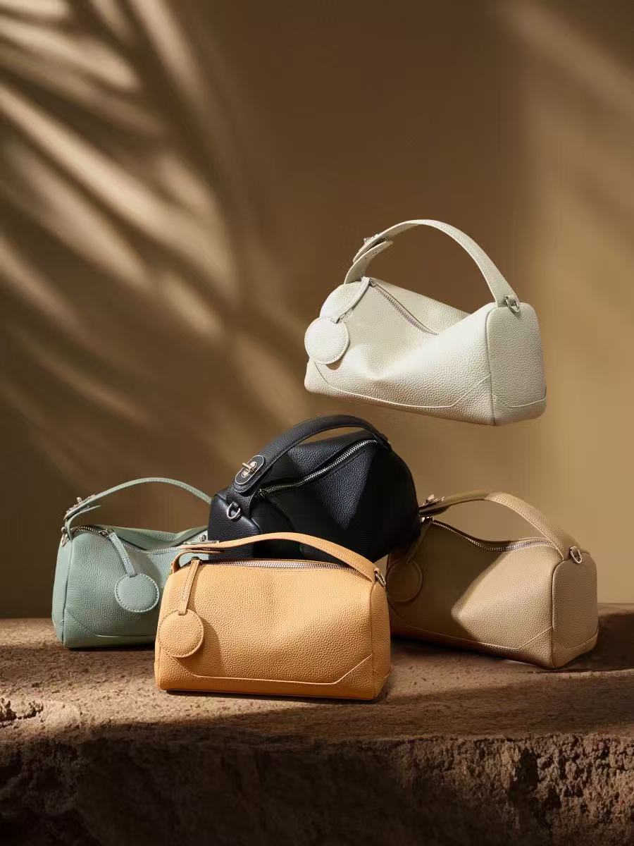 Leather Doctor Bag with Top Handle