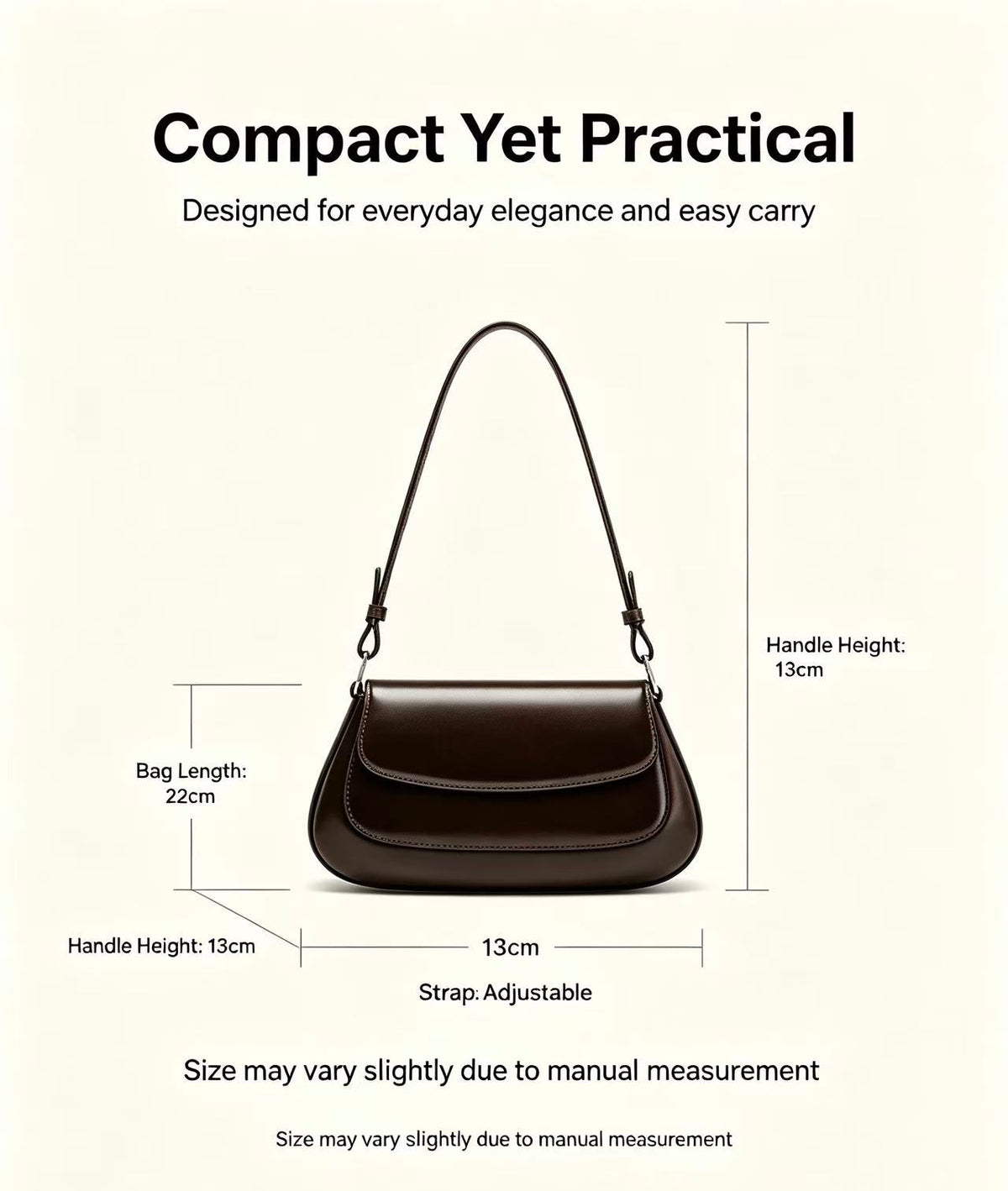 Leather Saddle Shoulder Bag