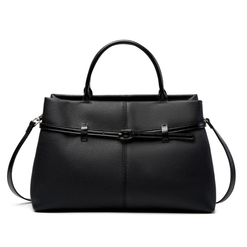 Large Leather Work Handbag