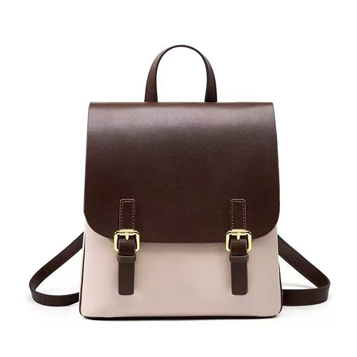 Convertible Leather Backpack