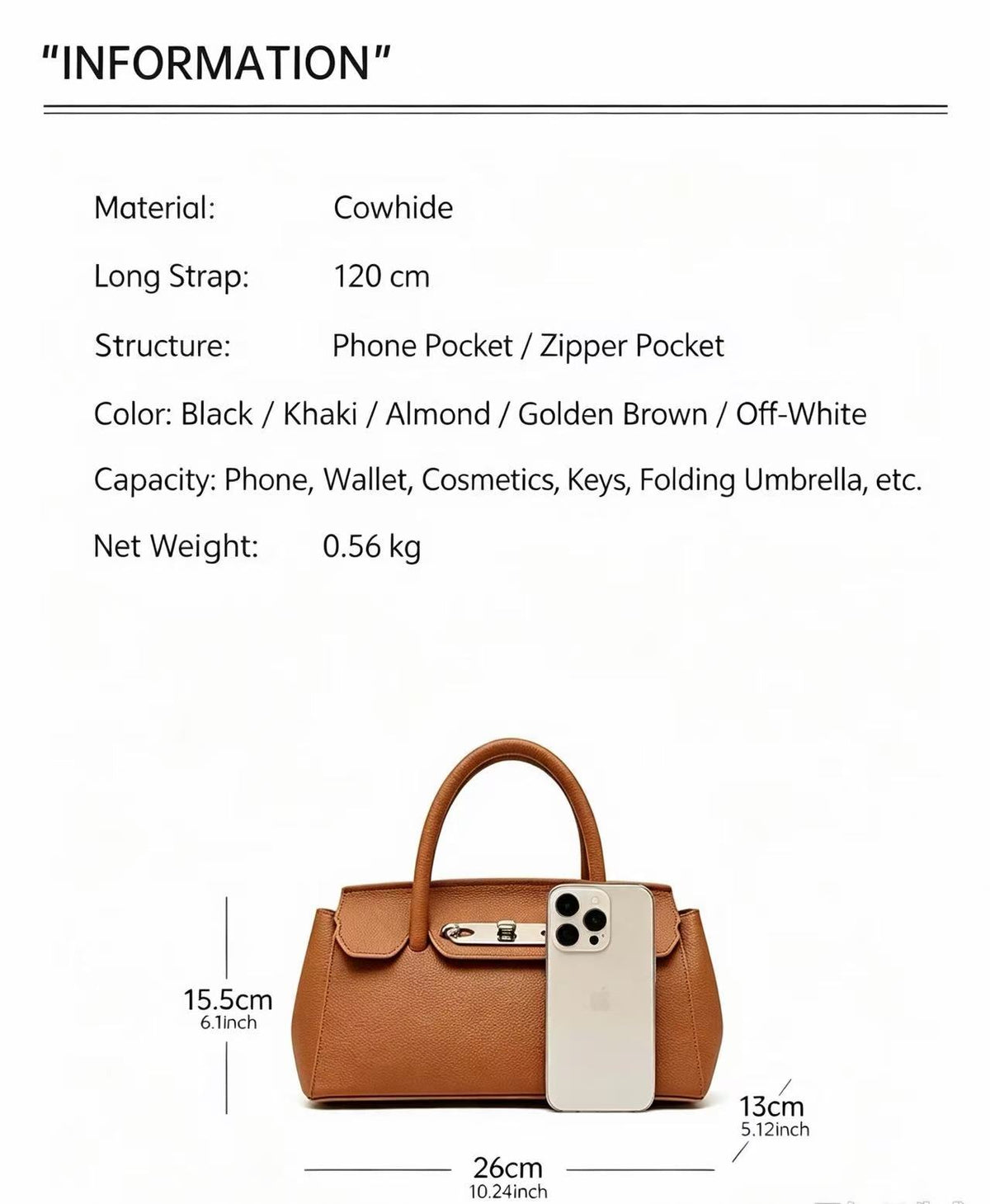Soft Leather Convertible Tote
