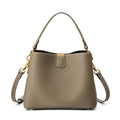 Minimalist Top-Grain Leather Hobo Bag with Two Straps - product image 1