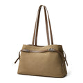 Vintage Matte Cowhide Tote Bag | Spring Summer Retro Shoulder & Crossbody Purse