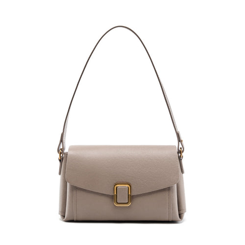 Classic Top-Grain Leather Flap Crossbody Bag - product image 1