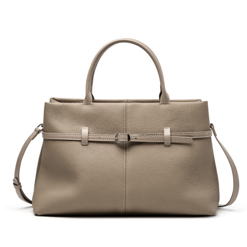 Large Top-Grain Leather Work Handbag in Four Colors - product image 1