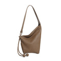 Asymmetric Design Leather Shoulder Bag | Slouchy Knot Detail Crossbody Purse for Women | Louis Bags     Size:33*20*5*23 *35