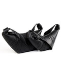 Soft Sheepskin Horn Hobo Bag in Two Sizes - product image 1
