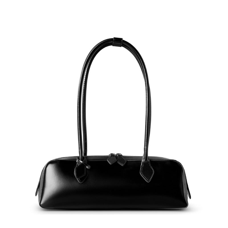Red Baguette Bag | Korean Style Long Shoulder Crossbody Purse for Women | Louis Bags   Measurement:33*10.5*11