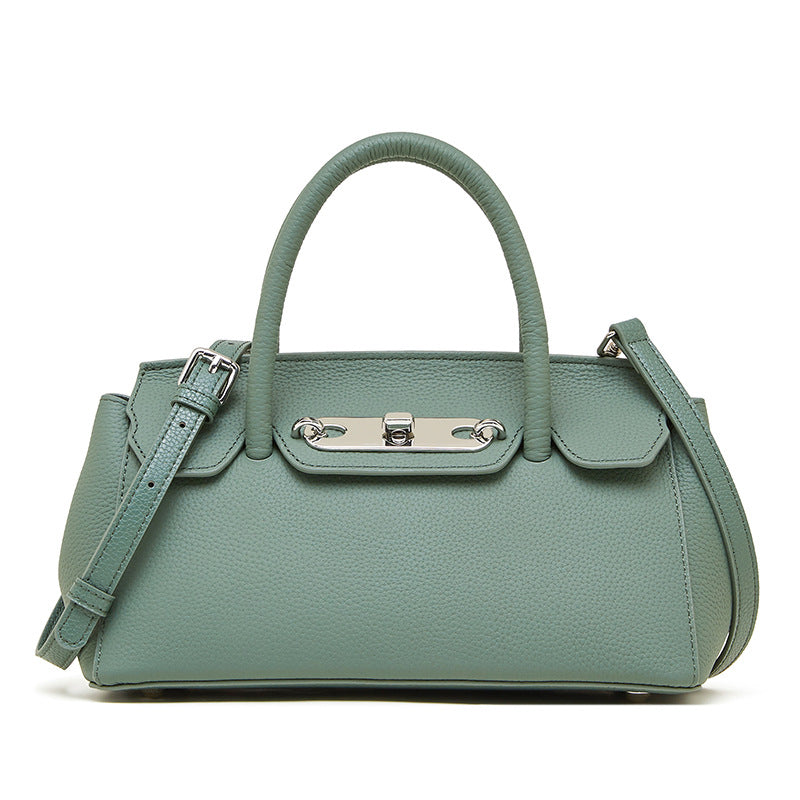 Genuine Leather Tote Bag 2026 | Soft Cowhide Shoulder Crossbody Handbag for Women | Louis Bags