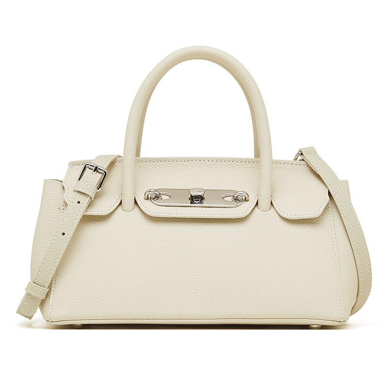 Genuine Leather Tote Bag 2026 | Soft Cowhide Shoulder Crossbody Handbag for Women | Louis Bags