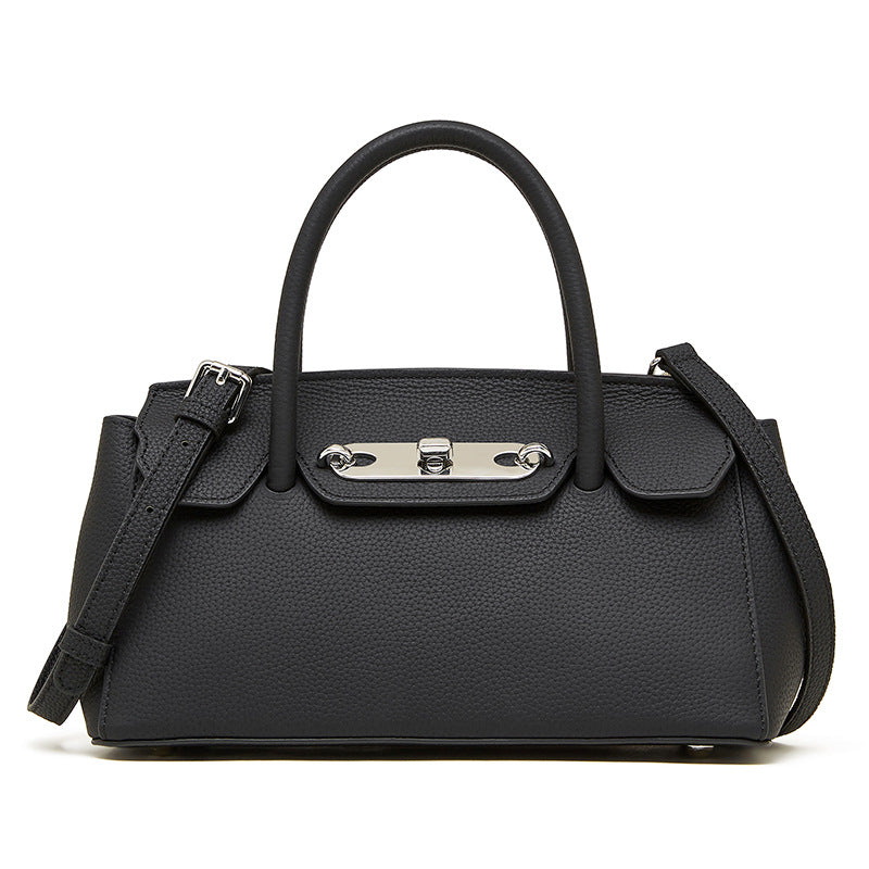 Genuine Leather Tote Bag 2026 | Soft Cowhide Shoulder Crossbody Handbag for Women | Louis Bags