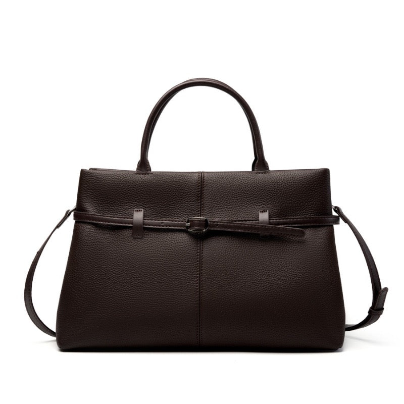 Large Leather Work Handbag
