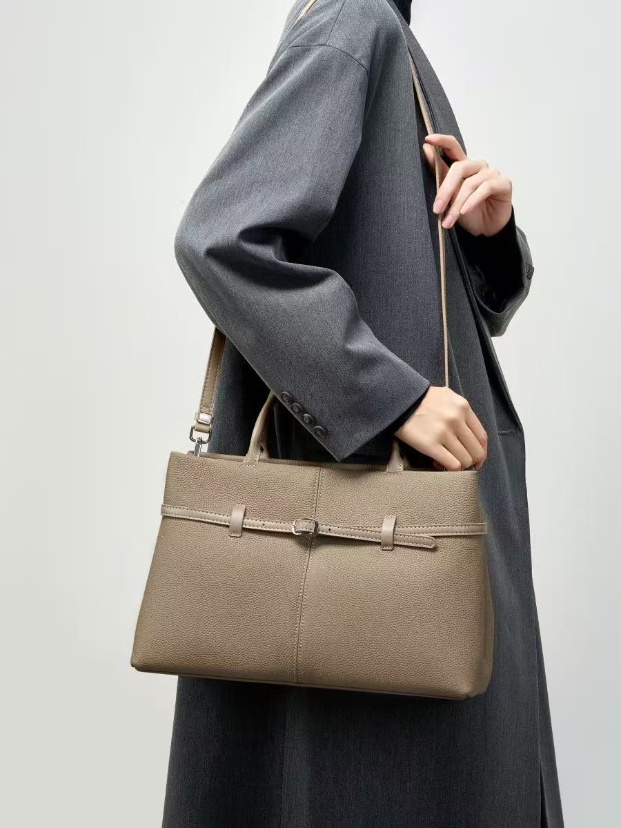 Large Leather Work Handbag
